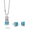 Gemstones<LAGOS Swiss Blue Topaz Gift Set