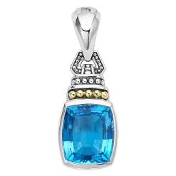 Gemstones<LAGOS Swiss Blue Topaz Pendant