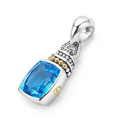 Gemstones<LAGOS Swiss Blue Topaz Pendant