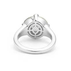 Two-Tone<LAGOS Tahitian Black Pearl Diamond Ring