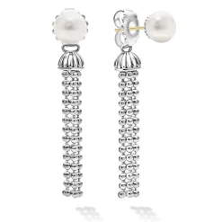Silver<LAGOS Tassel Drop Earring Backs