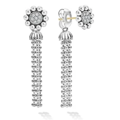 Silver<LAGOS Tassel Drop Earring Backs