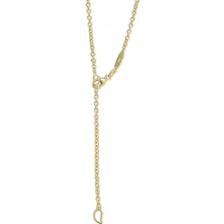 Gold<LAGOS The Drop 18K Gold And Diamond Star Chain Necklace