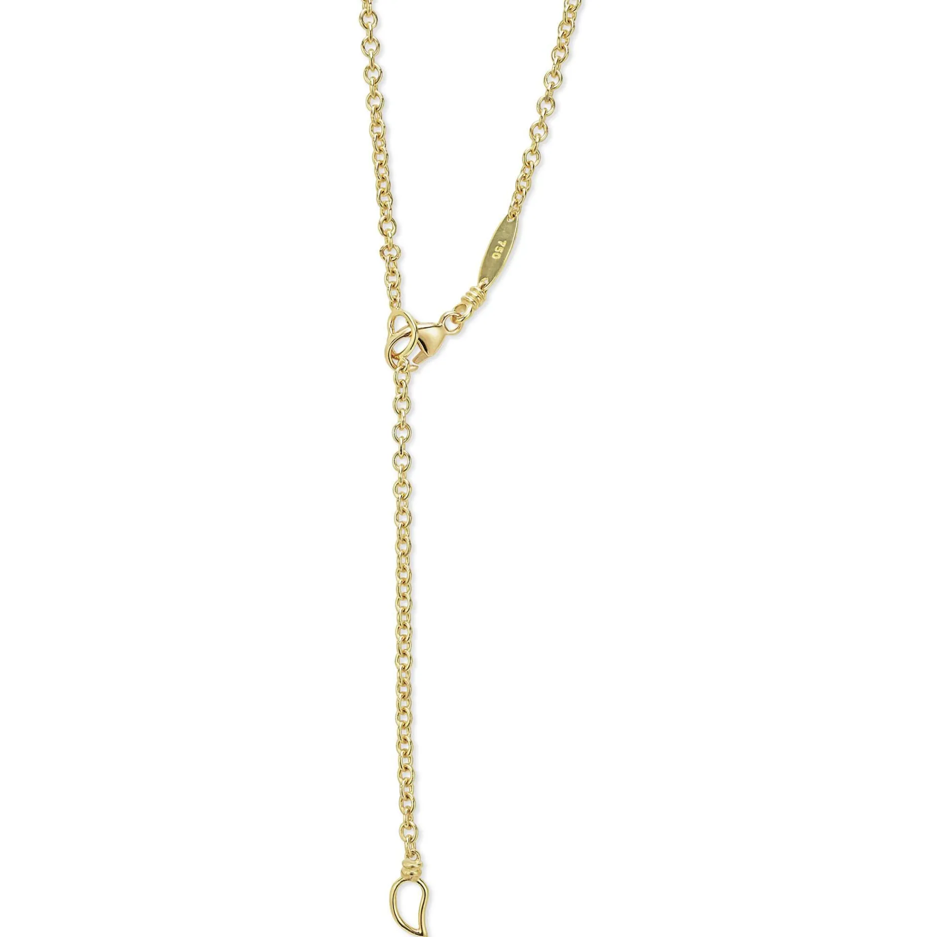 Gold<LAGOS The Drop 18K Gold And Diamond Star Chain Necklace