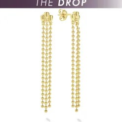 Gold<LAGOS The Drop 18K Gold Drop Earrings