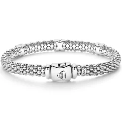 Caviar Bracelets<LAGOS Three Station X Caviar Bracelet | 6Mm