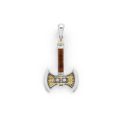 Amulets<LAGOS Tiger Eye Axe Amulet