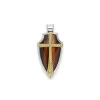 Amulets<LAGOS Tiger Eye Shield Amulet