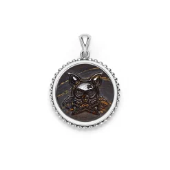 Amulets<LAGOS Tiger Iron Krunch Amulet