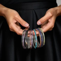 Gemstones<LAGOS Turquoise Bangle