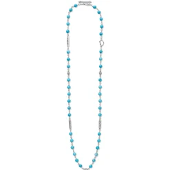 Chains<LAGOS Turquoise Beaded Necklace