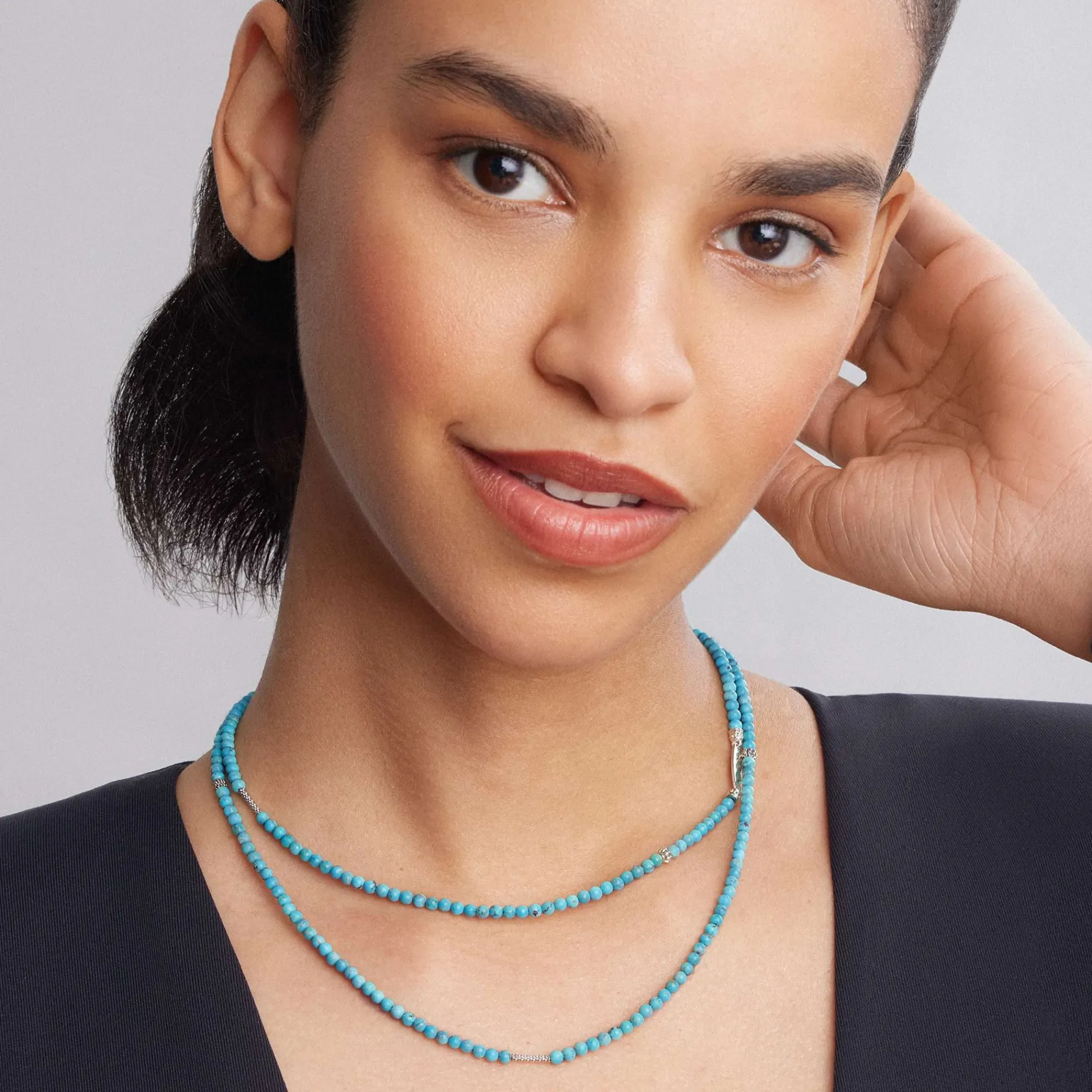 Gemstones<LAGOS Turquoise Necklace
