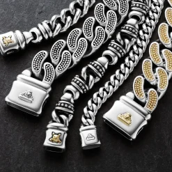 Bracelets<LAGOS Twist Curb Chain Bracelet | 12Mm