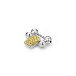 Two-Tone<LAGOS Two-Tone Caviar Beaded Link