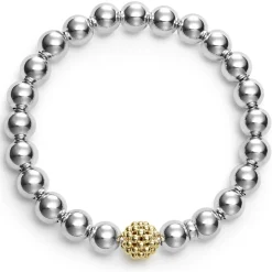 Two-Tone<LAGOS Two-Tone Caviar Bracelet Gift Set