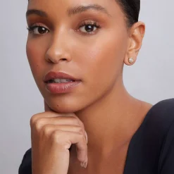 Diamonds<LAGOS Two-Tone Caviar Diamond Stud Earrings