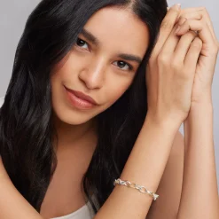 Two-Tone<LAGOS Two-Tone Caviar Link Bracelet