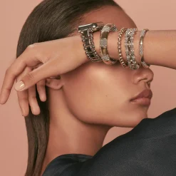 Link Bracelets<LAGOS Two-Tone Caviar Link Bracelet