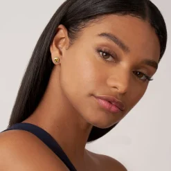 Two-Tone<LAGOS Two-Tone Citrine Stud Earrings