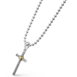 Necklaces & Chains<LAGOS Two-Tone Cross Amulet Necklace
