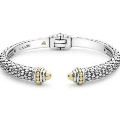 Two-Tone<LAGOS Two-Tone Cuff Bracelet