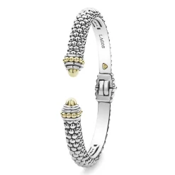 Two-Tone<LAGOS Two-Tone Cuff Bracelet