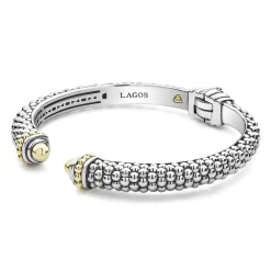 Two-Tone<LAGOS Two-Tone Cuff Bracelet