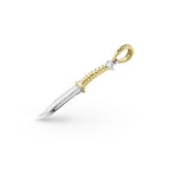 Amulets<LAGOS Two-Tone Dagger Amulet