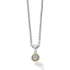 Pendant Necklaces<LAGOS Two-Tone Diamond Pendant Necklace