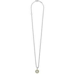 Pendant Necklaces<LAGOS Two-Tone Diamond Pendant Necklace