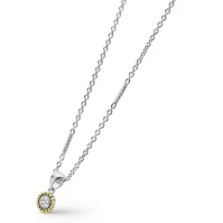 Diamonds<LAGOS Two-Tone Diamond Pendant Necklace