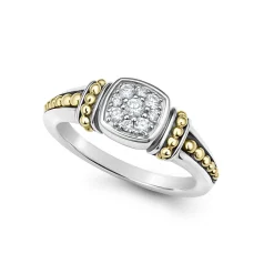 Diamonds<LAGOS Two-Tone Diamond Ring