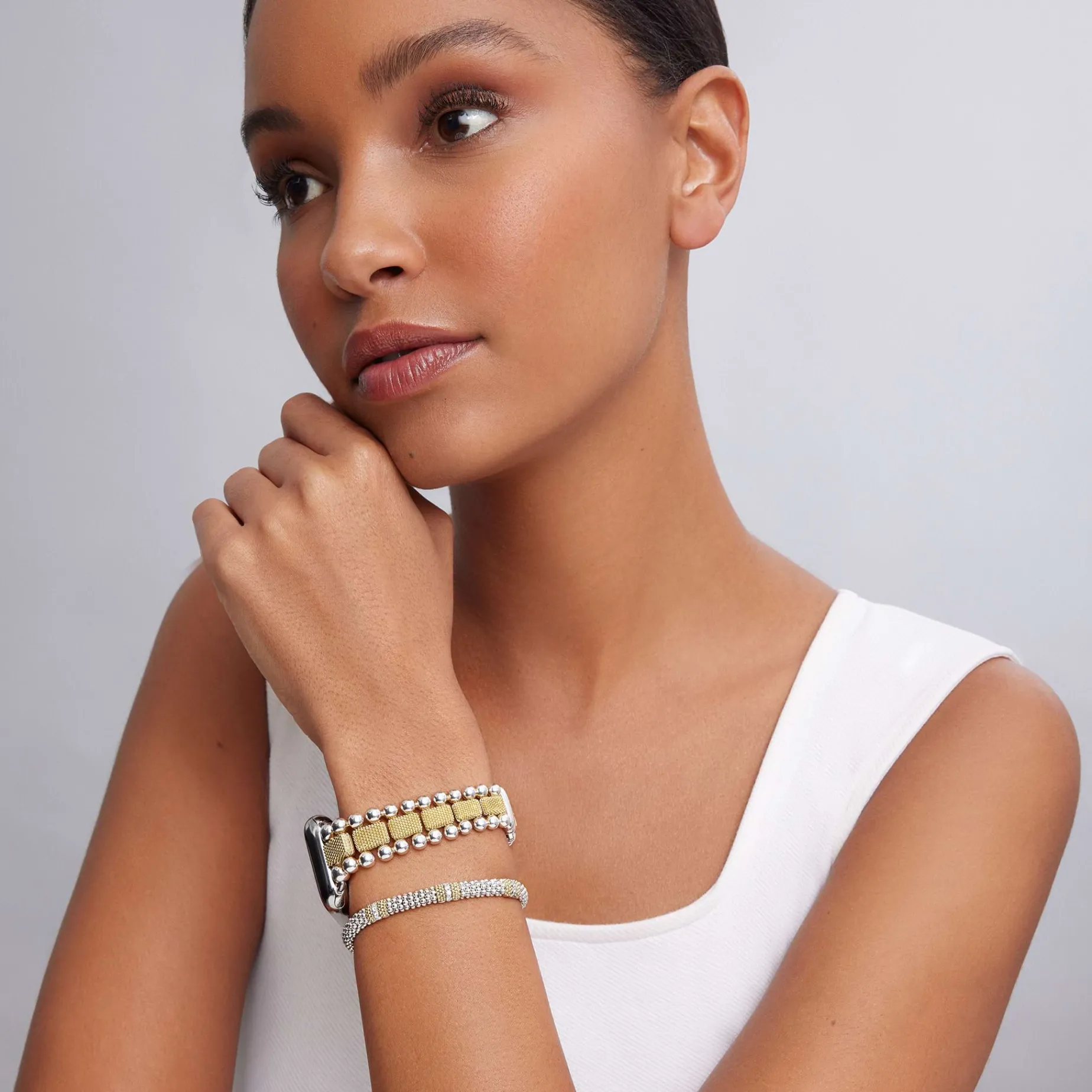 Diamonds<LAGOS Two-Tone Diamond Smart Caviar Gift Set