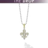 Diamonds<LAGOS Two-Tone Fleur De Lis Diamond Pendant Necklace