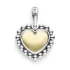 Two-Tone<LAGOS Two-Tone Heart Charm