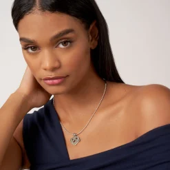 Two-Tone<LAGOS Two-Tone Heart Pendant Necklace