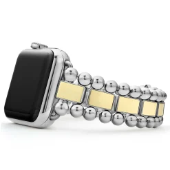 Watch Bracelets<LAGOS Two-Tone Interlocking Diamond Smart Caviar Gift Set