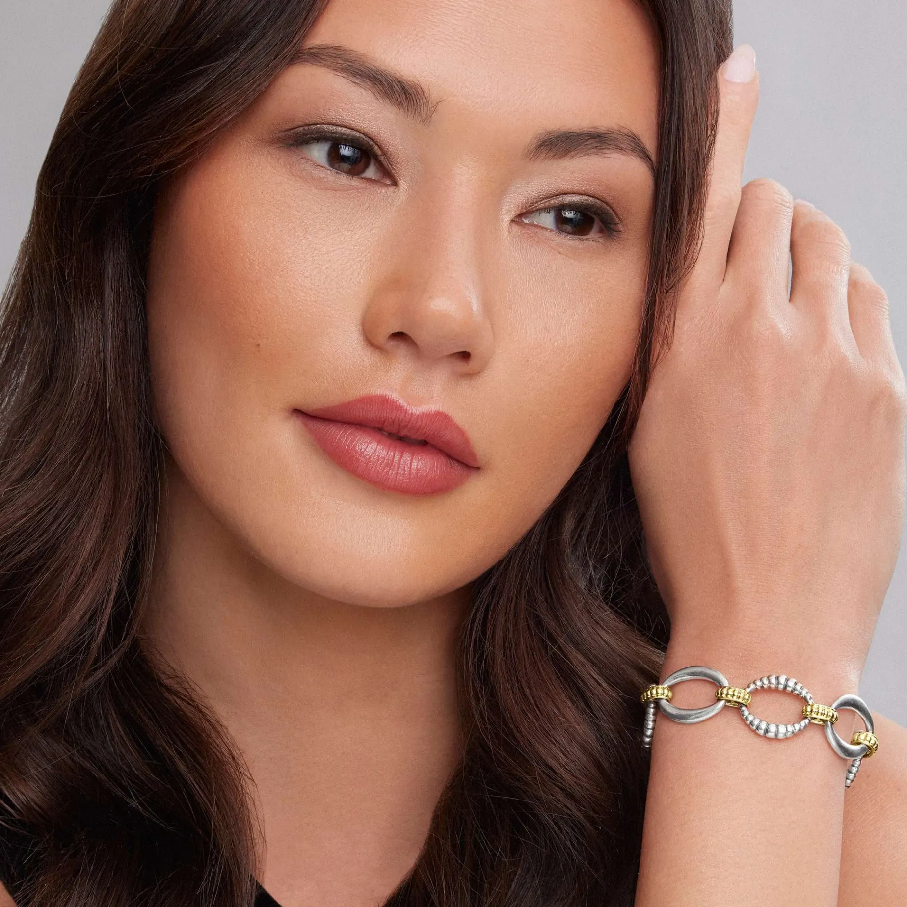 Two-Tone<LAGOS Two-Tone Link Bracelet