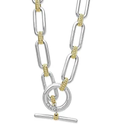 Two-Tone<LAGOS Two-Tone Link Necklace