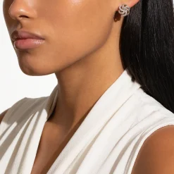 Caviar Earrings<LAGOS Two-Tone Love Knot Earrings
