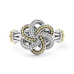 Statement Rings<LAGOS Two-Tone Love Knot Ring