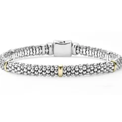 Two-Tone<LAGOS Two-Tone Pearl Bracelet Gift Set