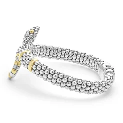 Two-Tone<LAGOS Two-Tone Snake Rope Bracelet