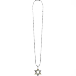Necklaces & Chains<LAGOS Two-Tone Star Of David Amulet Necklace