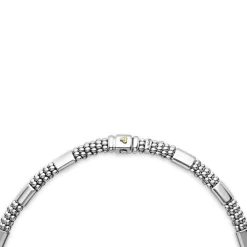 Diamonds<LAGOS Two-Tone Station Diamond Necklace