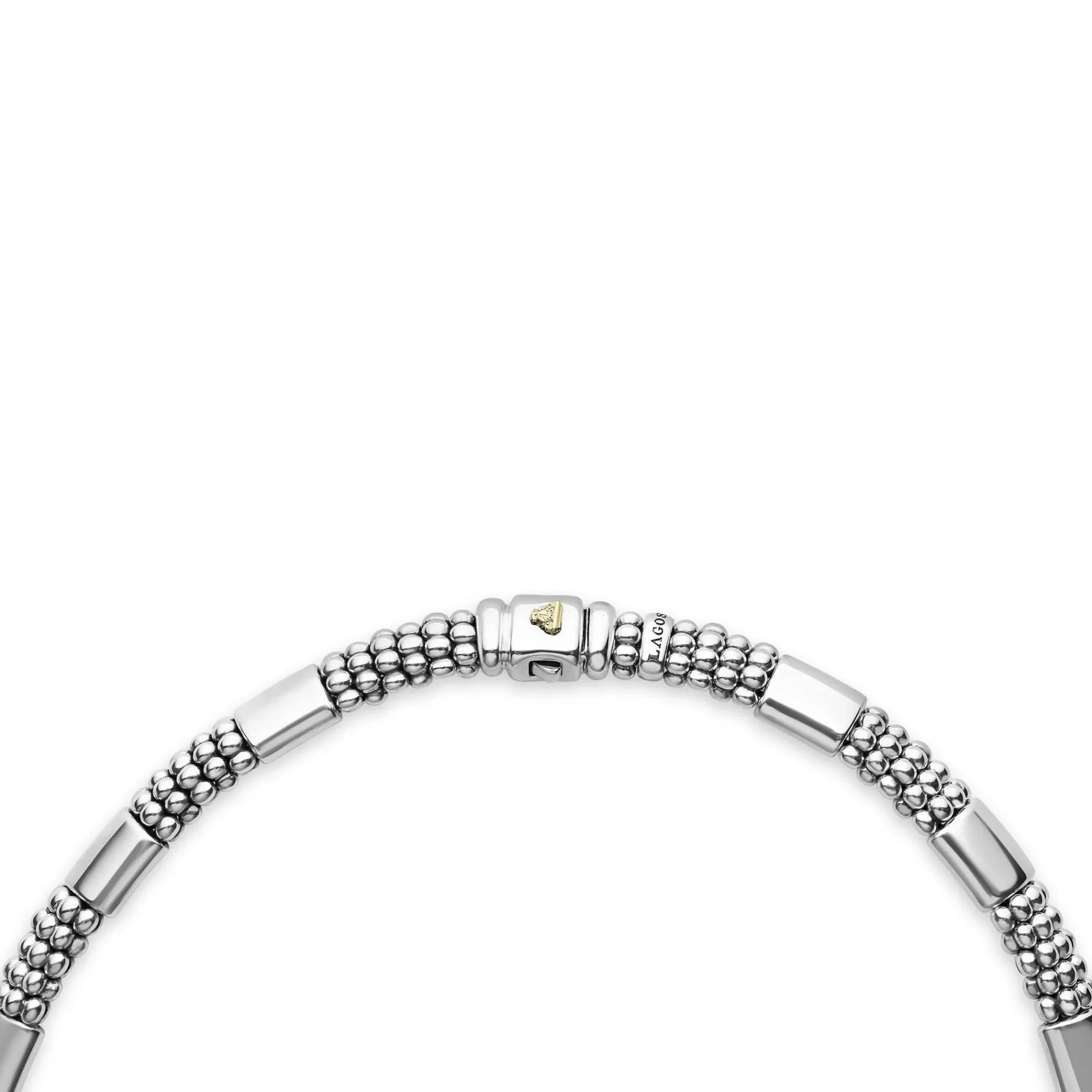 Diamonds<LAGOS Two-Tone Station Diamond Necklace