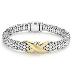 Two-Tone<LAGOS Two-Tone X Caviar Bracelet | 9Mm