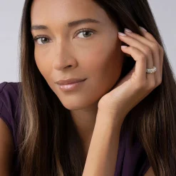 Diamonds<LAGOS Two-Tone X Caviar Diamond Ring