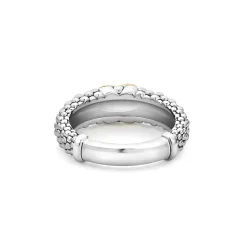 Two-Tone<LAGOS Two-Tone X Caviar Diamond Ring