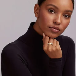 Two-Tone<LAGOS Two-Tone X Caviar Ring